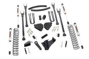 Ford F-250 Super Duty Suspension Lift Kit - Rough Country - 6 Inch, Gas, 4 Link, OVLDS, V2 - '05-'07 Ford F-250 Super Duty Suspension Lift Kit - Rough Country - 6 Inch, Gas, 4 Link, OVLDS, V2 - '05-'07